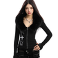 Fur Design Zip Knit BGS0038