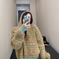 Retro Brushed Knit Hoodie YLS1004