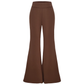 Toggle Fur Coat/Flare Pants ELS0014