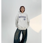 Oversized Logo Sweat Hoodie YLS0087