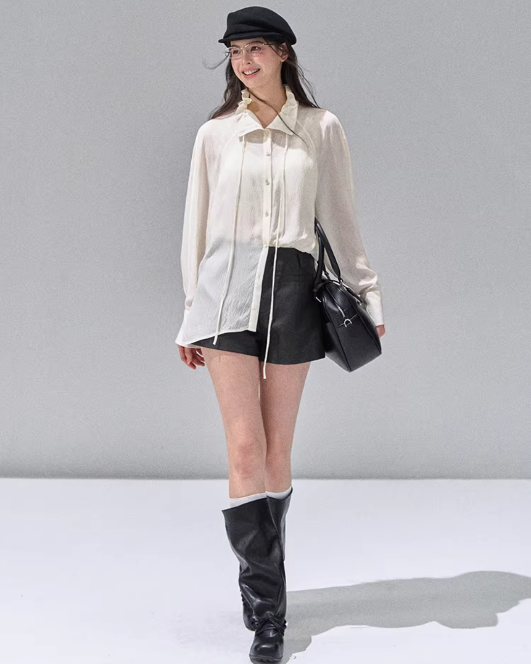 Fluffy Chiffon Shirt RCR0012