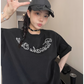 Pearl logo short sleeve T-shirt YLS0837