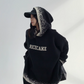 Loose Monotone Knit Hoodie YLS0675