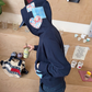 Patchwork Embroidered Hoodie CYE0081