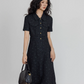 Floral Denim Shirt Dress VAS0088