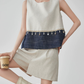 Bejeweled Fringe Sleeveless Top / Half Pants FER0283