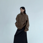 Stand Collar Fake Leather Blouson YLS0909
