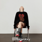 Heart Leopard Long Sleeve T-Shirt / Leopard Skirt LLA0535