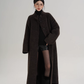 Scarf Long Wool Coat SRS0408