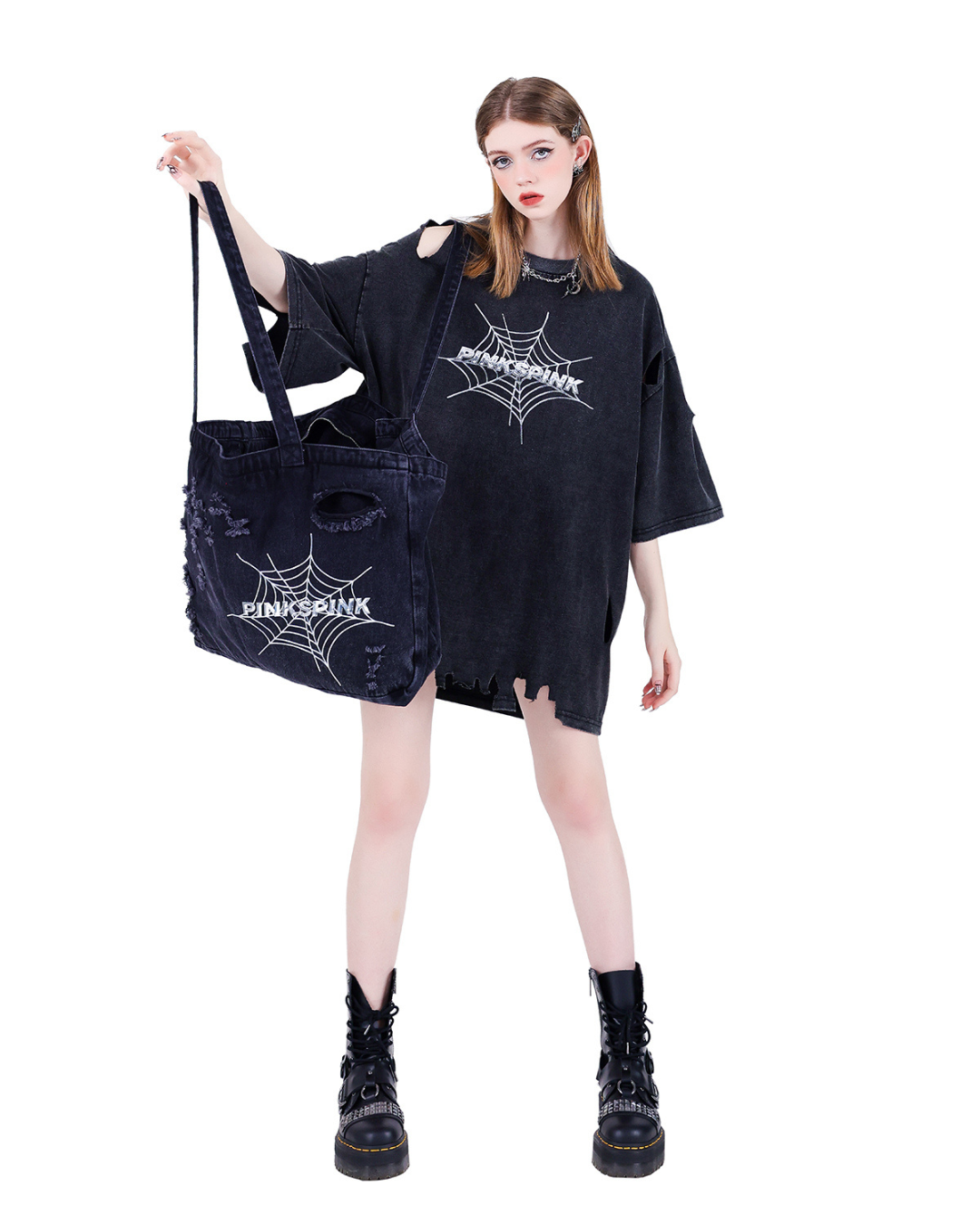 Spider Oversize T-Shirt PPK0103