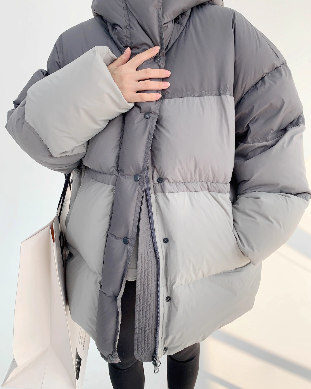Cold laundry puffer jacket taobao sales