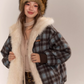 Reversible Check Fleece Jacket ASG0060