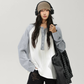 Henley Neck Raglan Sleeve Long-Sleeve T-Shirt ACS0382