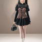 Lolita Bustier & Long Sleeved Shirt & Pumpkin Skirt UNP0011