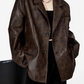 Vintage Leather Jacket  ICM0066