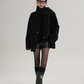 Scarf Mid-Length Wool Coat SRS0383