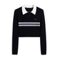 Polo Collar Wool Sweater LLS0091