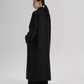 Tie Collar Long Coat SRS0384