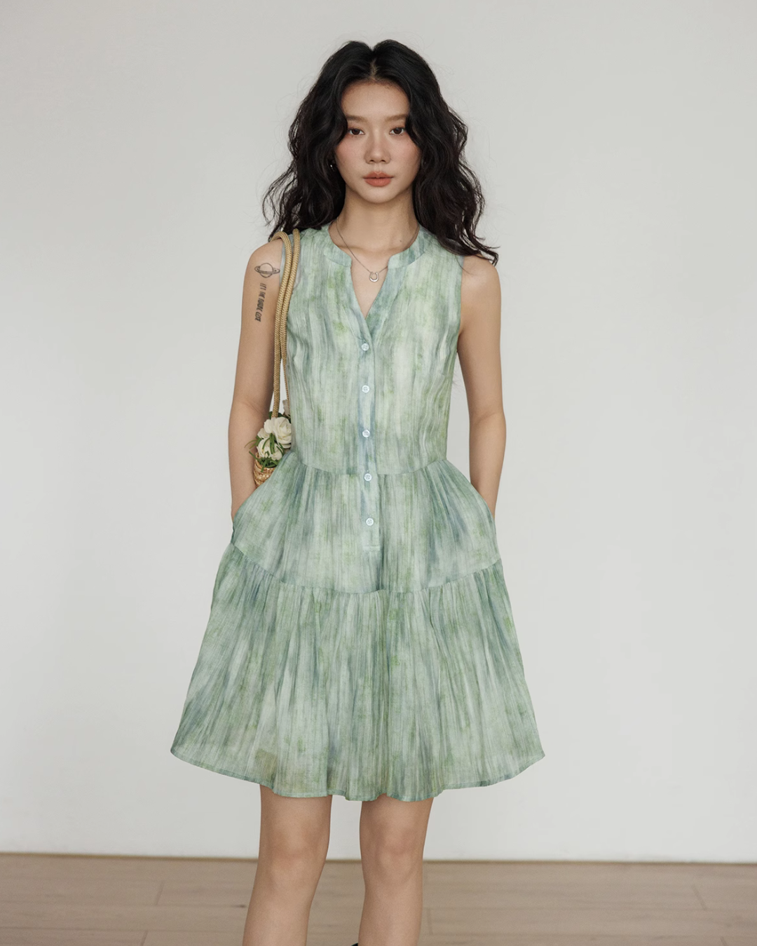 Frill Cami Dress VAS0028
