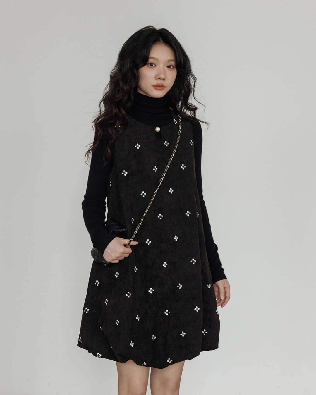 Round Neck Vest Dress VAS0171