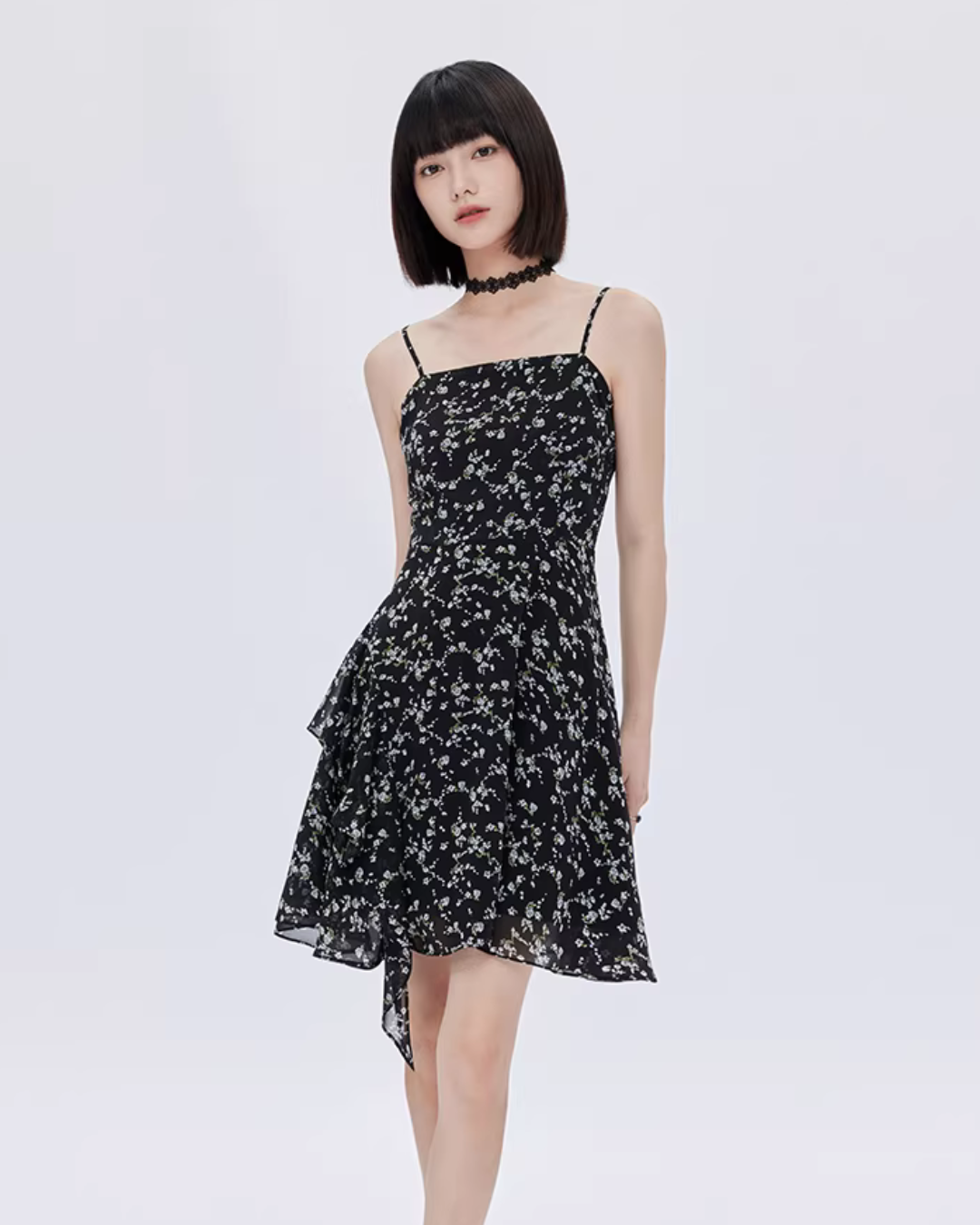 Floral Print Camisole Dress SHN0048