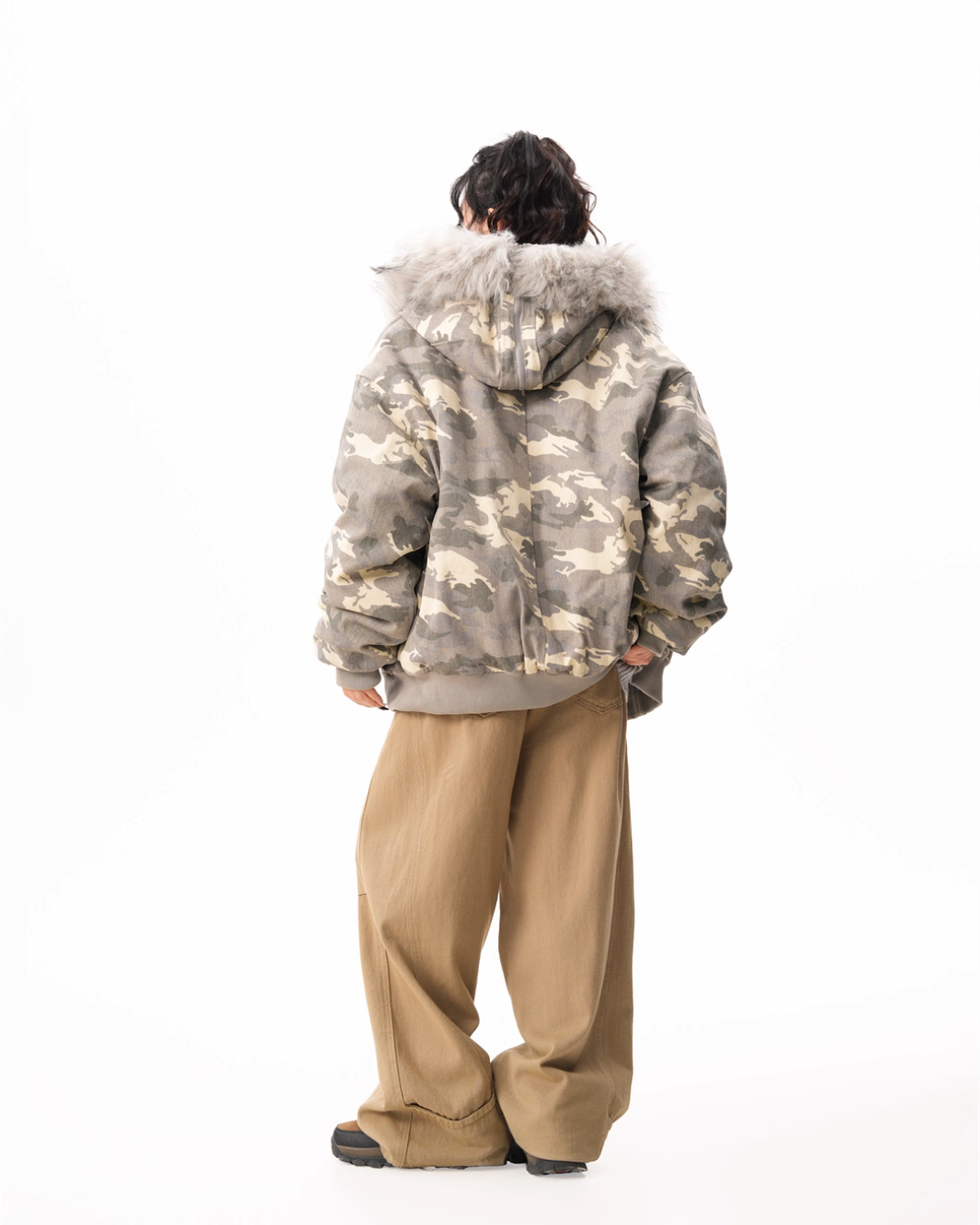 Fur Collar Cotton Jacket BWA0003