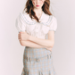 American Retro Ruffle High Waist Skirt GOU0102