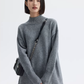 Mock Neck Knit Dress SHN0016