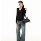 V-Neck Knit Top BGS0054
