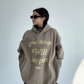 Logo Embroidered Sweatshirt Hoodie YLS0689