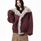 Fur Collar Suede Jacket BWA0002