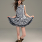 Flower Shirt Vest / Balloon Mini Pants USY0008