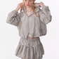 Butterfly Nylon Jacket / Nylon Pants / Pumpkin Mini Skirt ZZF0358