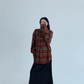 Oversized Check Shirt YLS0900