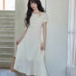 Cotton Apricot Long Dress SMS0026