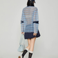 Striped Mesh Long-Sleeve T-Shirt FER0362