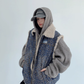 Vintage Denim Sherpa Vest YLS0998