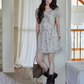 Rose Motif Girly Dress SMS0018
