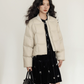 Crew Neck Short Puff Jacket VAS0176