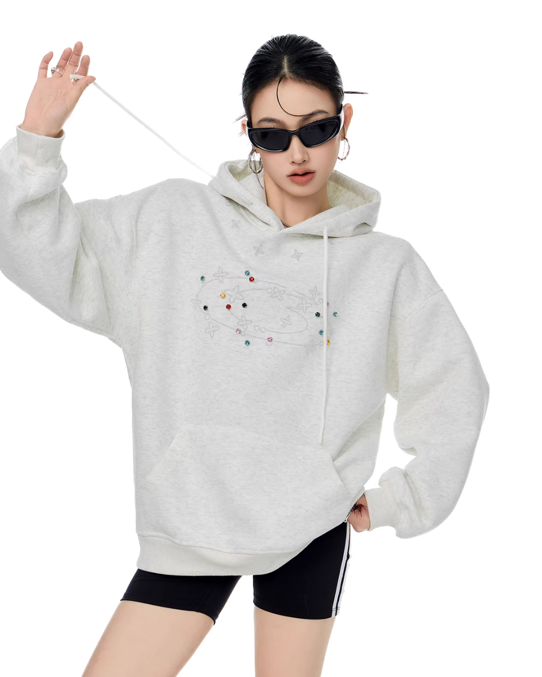 Bijou Logo Sweatshirt Hoodie ICM0117