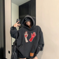 Graphic Oversized Sweatshirt Hoodie YLS1065
