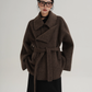 Fake Wool Trench Coat SRS0372