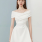 Off-Shoulder Slim Dress DPY0012