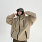 Stand Collar Nylon Jacket YLS0770