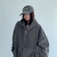 Fleece Zip-Up Hoodie / Fleece Wide Pants YLS1015