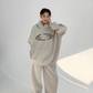 Retro Loose Sweat Hoodie＆Sweat Pants YLS0012