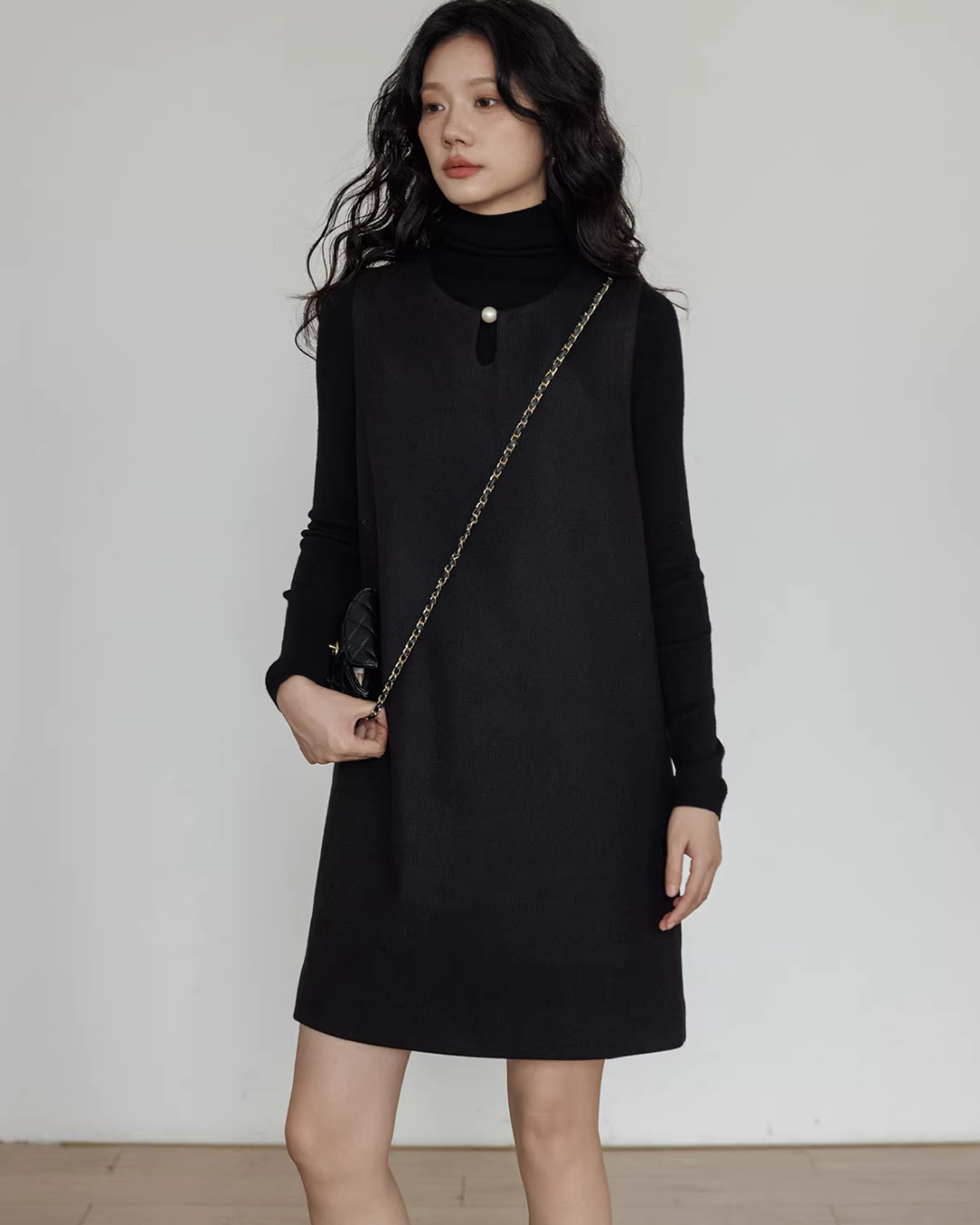 Crew Neck Vest Dress VAS0188