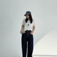 Front Button Denim Pants YLS0779