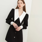 Big Collar Heart Button Dress DPY0072