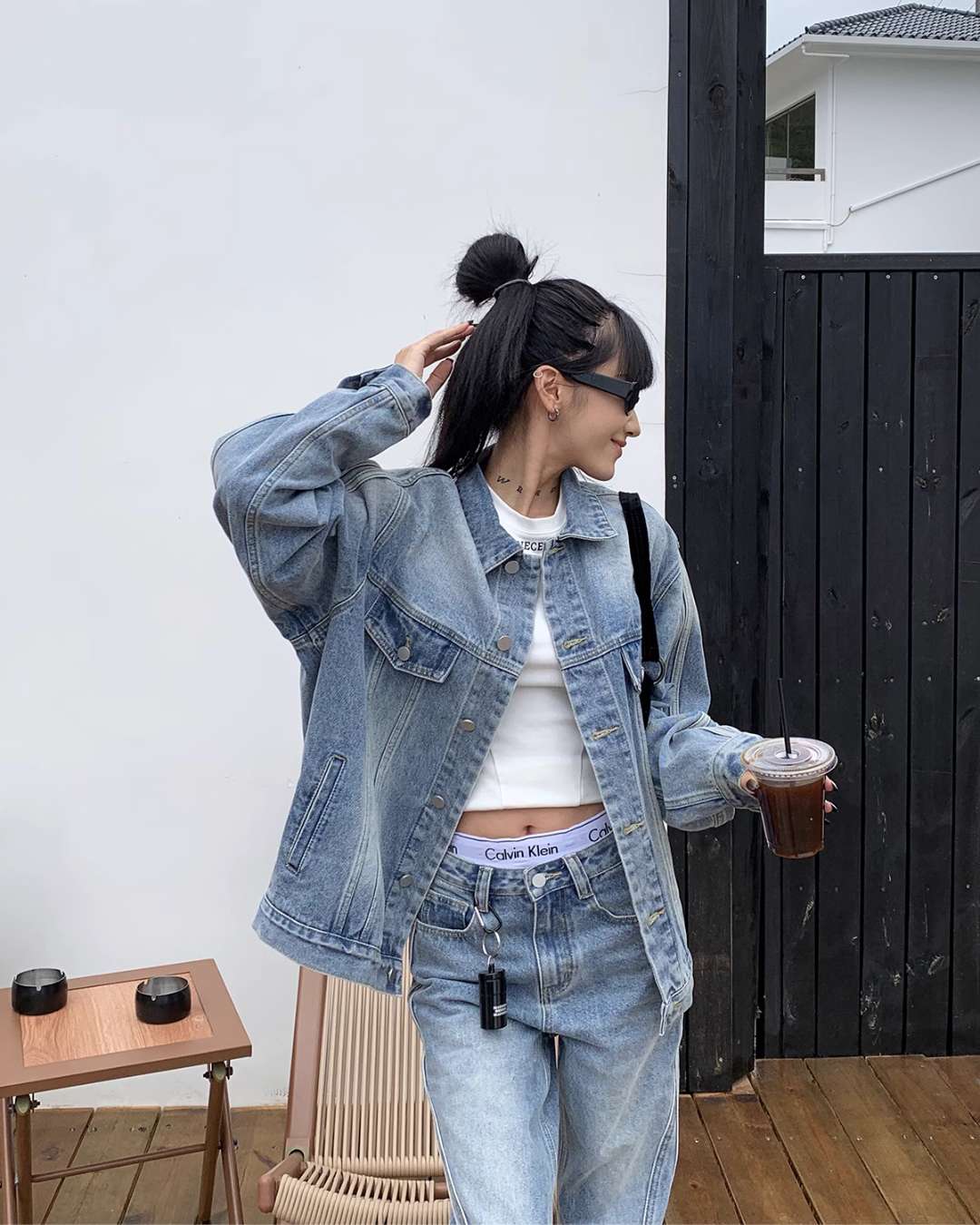 Sideline Denim Jacket / Denim Pants ACS0095